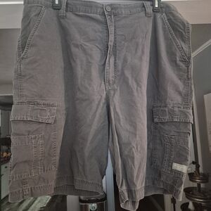 Wrangler Men's Cargo Shorts - Charcoal